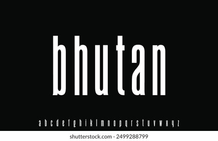 Modern stylish capital alphabet letter logo design