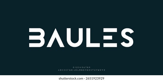 modern stylish capital alphabet letter logo design
