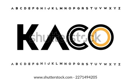 modern stylish capital alphabet letter logo design Stock fotó © 