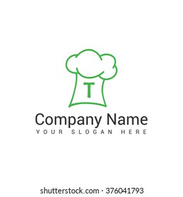 Modern and stylish chief cook logo, restaurant logo etc