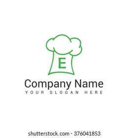 Modern and stylish chief cook logo, restaurant logo etc