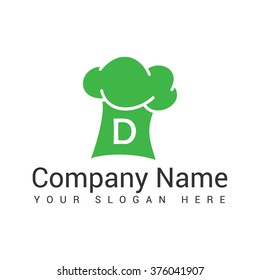 Modern and stylish chief cook logo, restaurant logo etc