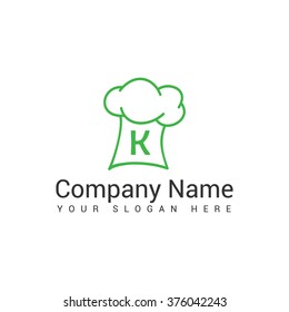Modern and stylish chief cook logo, restaurant logo etc