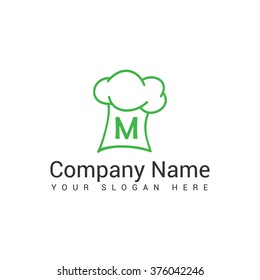 Modern and stylish chief cook logo, restaurant logo etc