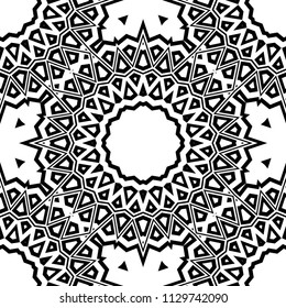 Modern stylish Decorative Cicle Vector Shapes. Floral mandala. Vector illustration.