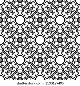 Modern stylish Decorative Cicle Vector Shapes. Floral mandala. Vector illustration.