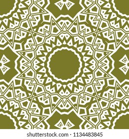Modern stylish Decorative Cicle Vector Shapes. Floral mandala. Vector illustration.