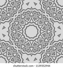 Modern stylish Decorative Cicle Vector Shapes. Floral mandala. Vector illustration.