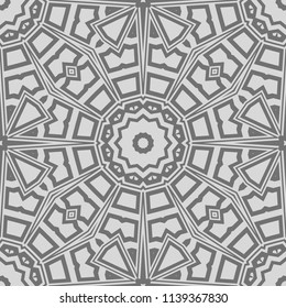 Modern stylish Decorative Cicle Vector Shapes. Floral mandala. Vector illustration.