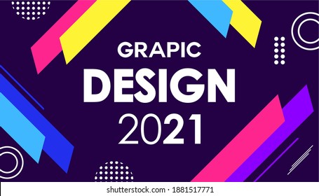 Un diseño moderno y elegante con un fondo oscuro para el año 2021. Se puede usar para banners, folletos o diseños de portadas de calendario, tarjetas de felicitación de Año Nuevo feliz, etc.