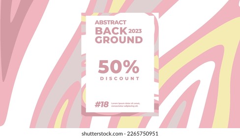 Modern and stylish EPS10 vector with a wavy geometric background and on-trend gradient shapes.