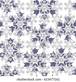 Modern stylish floral flower pattern for textile, wallpaper, pattern fills, covers, surface, print, gift wrap scrapbooking decoupage