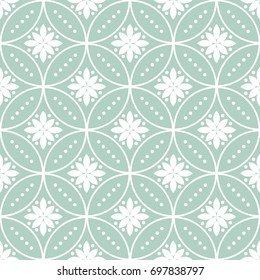 Modern stylish floral flower pattern for textile, wallpaper, pattern fills, covers, surface, print, gift wrap scrapbook decoupage Seamless abstract classic pattern
