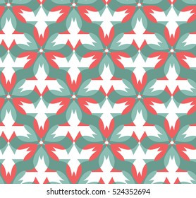 Modern stylish Geometric seamless pattern. Vector illustration. 