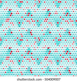 Modern stylish geometric texture with regularly 
repeating hexagons. Vector element of graphic design.
