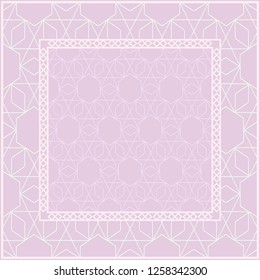modern stylish geometry pattern art deco background. Luxury texture for wallpaper, invitation. Vector illustration