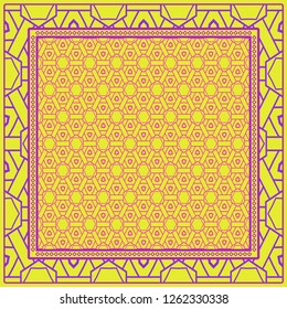 modern stylish geometry pattern art deco background. Luxury texture for wallpaper, invitation. Vector illustration