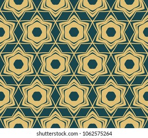 modern stylish geometry seamless pattern art deco background. Luxury texture for wallpaper, invitation. Vector illustration and handmade symbol.