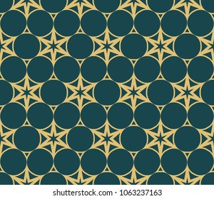 modern stylish geometry seamless pattern art deco background. Luxury texture for wallpaper, invitation. Vector illustration and handmade symbol.
