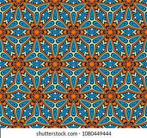 modern stylish geometry seamless pattern art deco background. Luxury texture for wallpaper, invitation. Super vector mosaic illustration