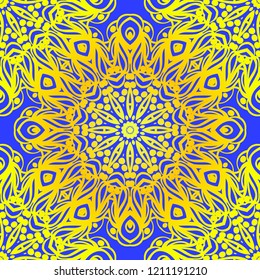modern stylish geometry seamless pattern art deco background. Luxury texture for wallpaper, invitation. Vector illustration and handmade symbol