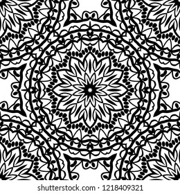 modern stylish geometry seamless pattern art deco background. Luxury texture for wallpaper, invitation. Vector illustration and handmade symbol