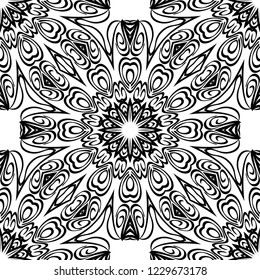 modern stylish geometry seamless pattern art deco background. Luxury texture for wallpaper, invitation. Vector illustration and handmade symbol.