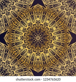 modern stylish geometry seamless pattern art deco background. Luxury texture for wallpaper, invitation. Vector illustration and handmade symbol