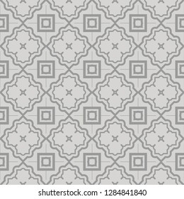 Modern Stylish Geometry Seamless Pattern Art Deco Background. Luxury Texture For Wallpaper, Invitation. Vector Illustration.
