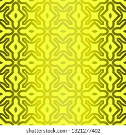 Modern Stylish Geometry Seamless Pattern Art Deco Background. Luxury Texture For Wallpaper, Invitation. Vector Illustration. Green olive color.