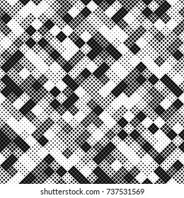 Modern Stylish Halftone seamless pattern