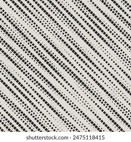 Modern Stylish Halftone Square Pattern Abstract Background. Monochromatic grid with variable square shapes. Ideal for contemporary design, digital art, and tech-inspired projects.