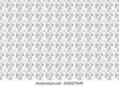 Modern Stylish Halftone Texture. Seamless Abstract Background with Random Size Squares. Vector Chaotic Squares Mosaic Pattern. Vector illustration.