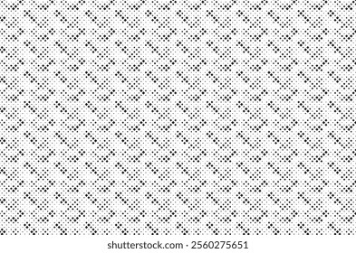 Modern Stylish Halftone Texture. Seamless Abstract Background with Random Size Squares. Vector Chaotic Squares Mosaic Pattern. Vector illustration.