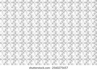 Modern Stylish Halftone Texture. Seamless Abstract Background with Random Size Squares. Vector Chaotic Squares Mosaic Pattern. Vector illustration.