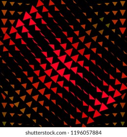 Modern Stylish Halftone Texture vector. Endless Abstract Background With Random Size Squares. Trendy Seamless Chaotic colorful triangle Mosaic Pattern