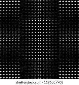 Modern Stylish Halftone Texture vector. Endless Abstract Background With Random Size Squares. Trendy Seamless Chaotic Squares Mosaic Pattern
