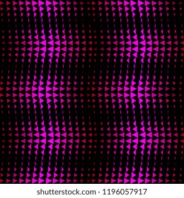 Modern Stylish Halftone Texture vector. Endless Abstract Background With Random Size Squares. Trendy Seamless Chaotic colorful Mosaic Pattern