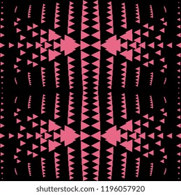 Modern Stylish Halftone Texture vector. Endless Abstract Background With Random Size Squares. Trendy Seamless Chaotic triangle Mosaic Pattern