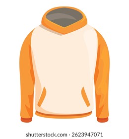 Modern and stylish hoodie sweatshirt, ideal for casual wear or sportswear