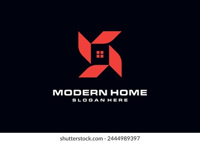Modern and stylish logo design of S in vector for construction, real estate, building, property
