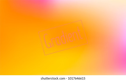 Modern and Stylish Orange, Yellow and Pink Gradient Background with Text