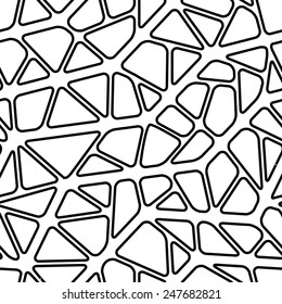 Modern stylish pattern of mesh. Repeating abstract background