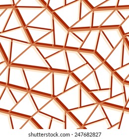 Modern stylish pattern of mesh. Repeating abstract background
