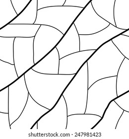 Modern stylish pattern of mesh. Repeating abstract background