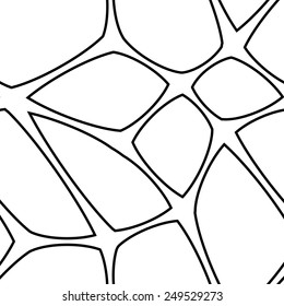 Modern stylish pattern of mesh. Repeating abstract background