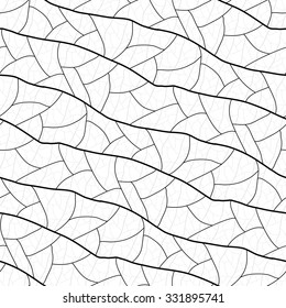 Modern stylish pattern of mesh. Repeating abstract background