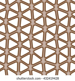 Modern stylish pattern of mesh. Repeating abstract background