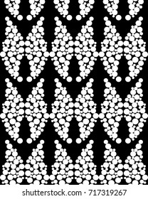 Modern stylish pattern for textile, wallpaper, pattern fills, covers, surface, print, gift wrap scrapbook decoupage Seamless abstract classic pattern