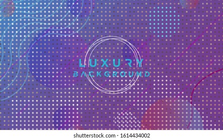 modern Stylish purple gradation silver with halftone and glowing wave silver texture background you can for presentations, printing, business cards, banners

